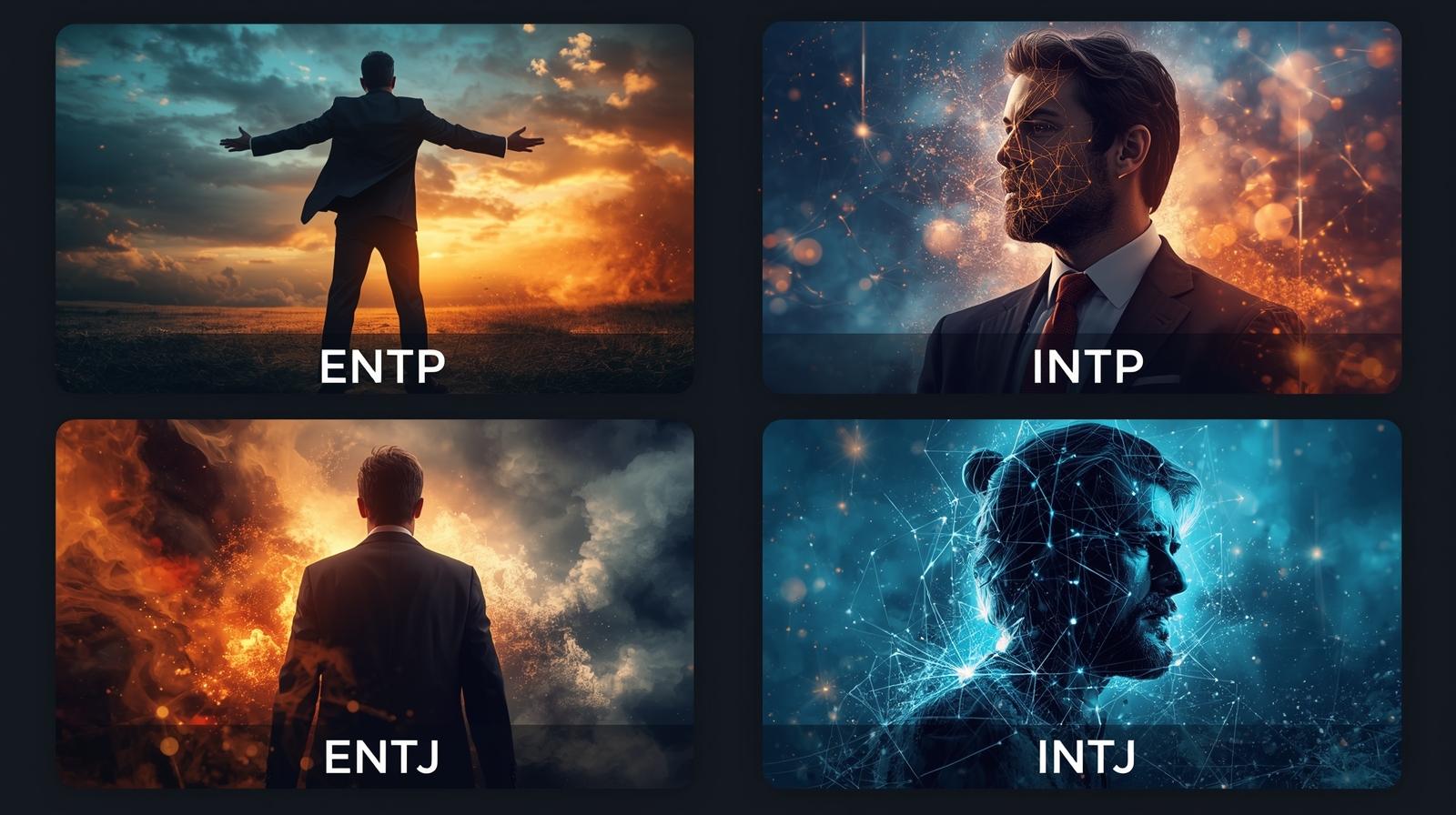 【完全版】MBTIのNTタイプとは？ENTP・INTP・ENTJ・INTJの特徴・強み・弱み・適職を総まとめ【2025年最新版】