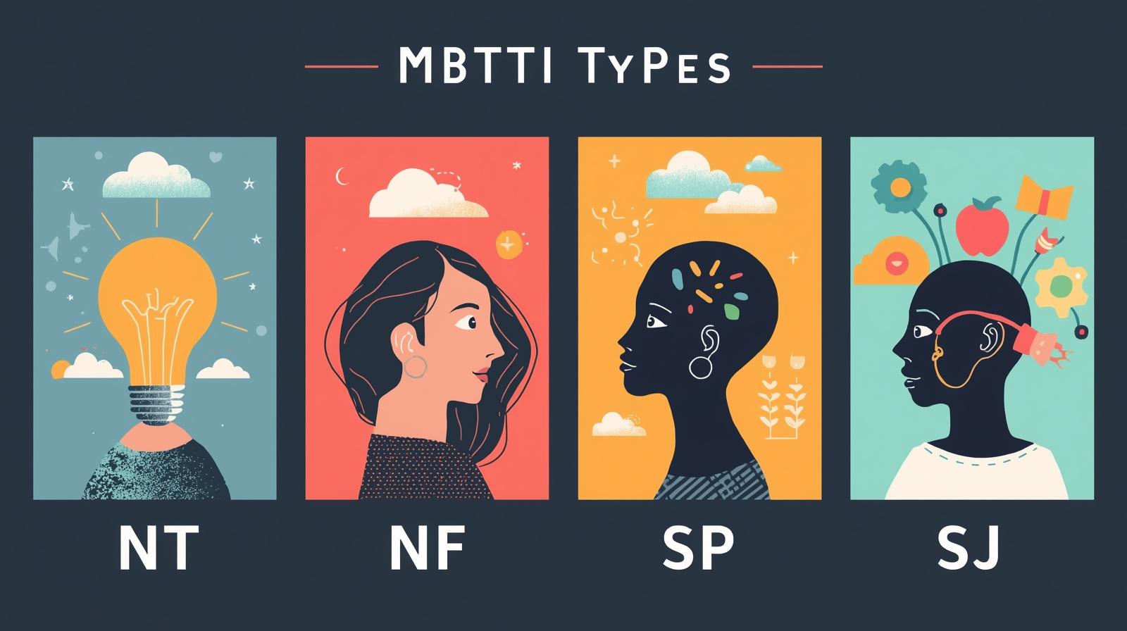 【完全版】あなたはどのMBTIグループ?|NT/NF/SP/SJが一瞬でわかる4グループ診断テスト